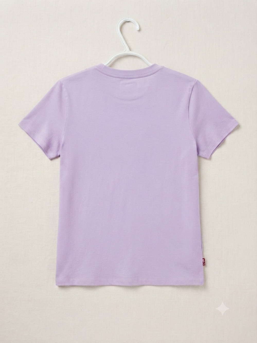 Levi's Lavender Short Sleeve Logo Tee - Picture 3 of 5